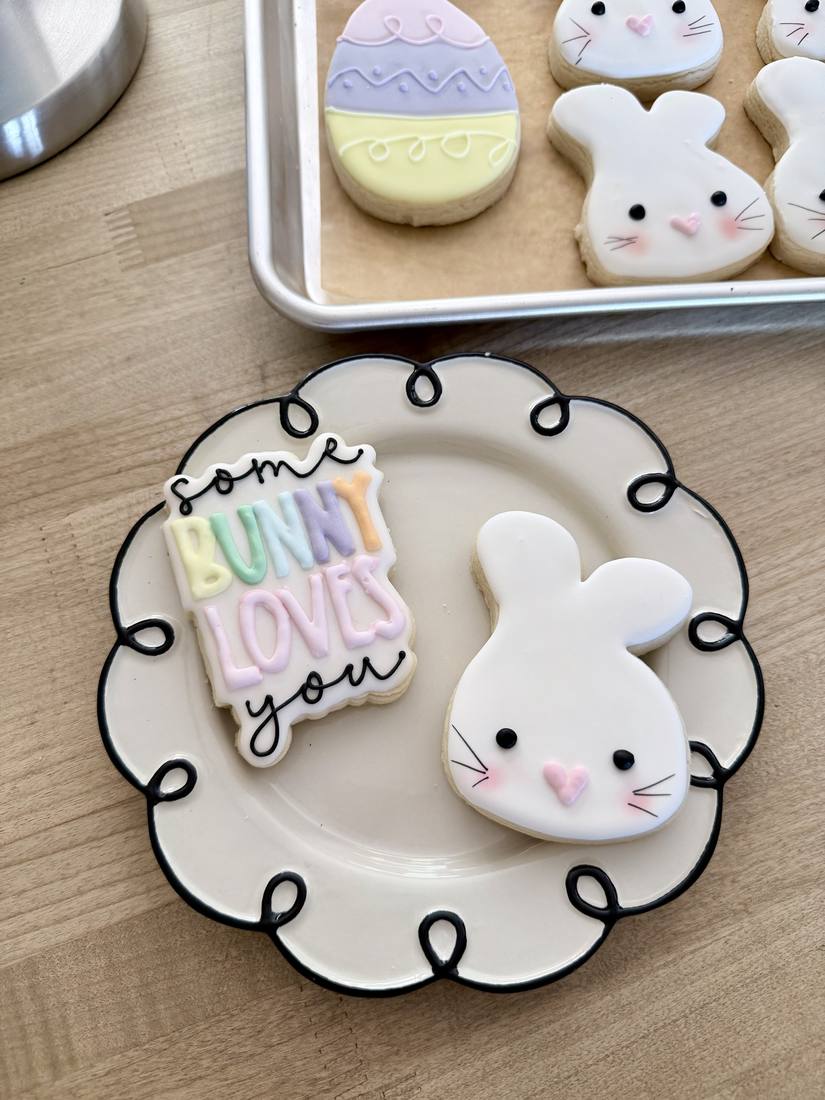Some bunny loves you packaged Easter cookie set